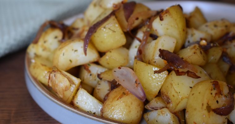 Herby Potatoes & Onion