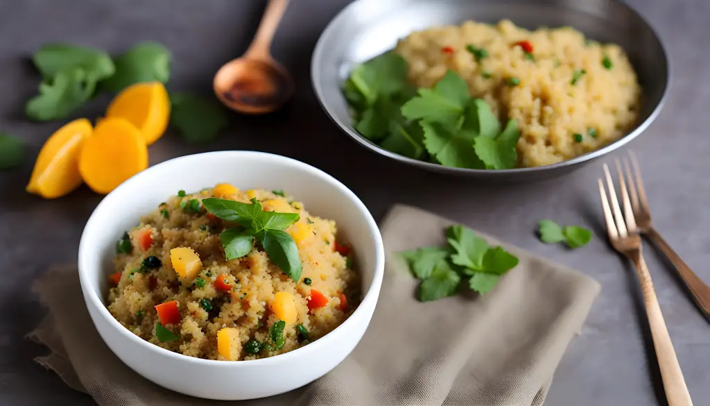 Quinoa Upma veg recipes Kitchen