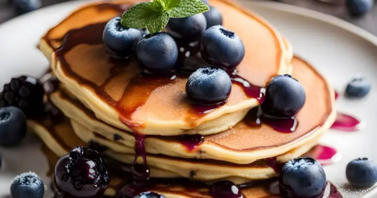 Blue Berries Pancakes