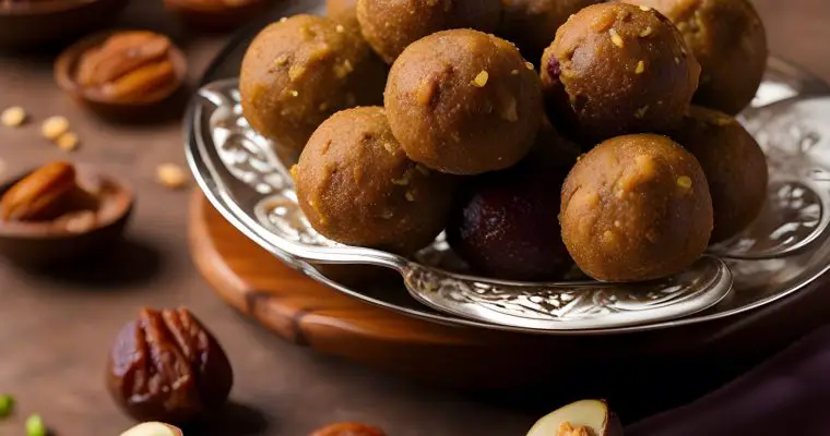 Date and dry fruit Ladoos