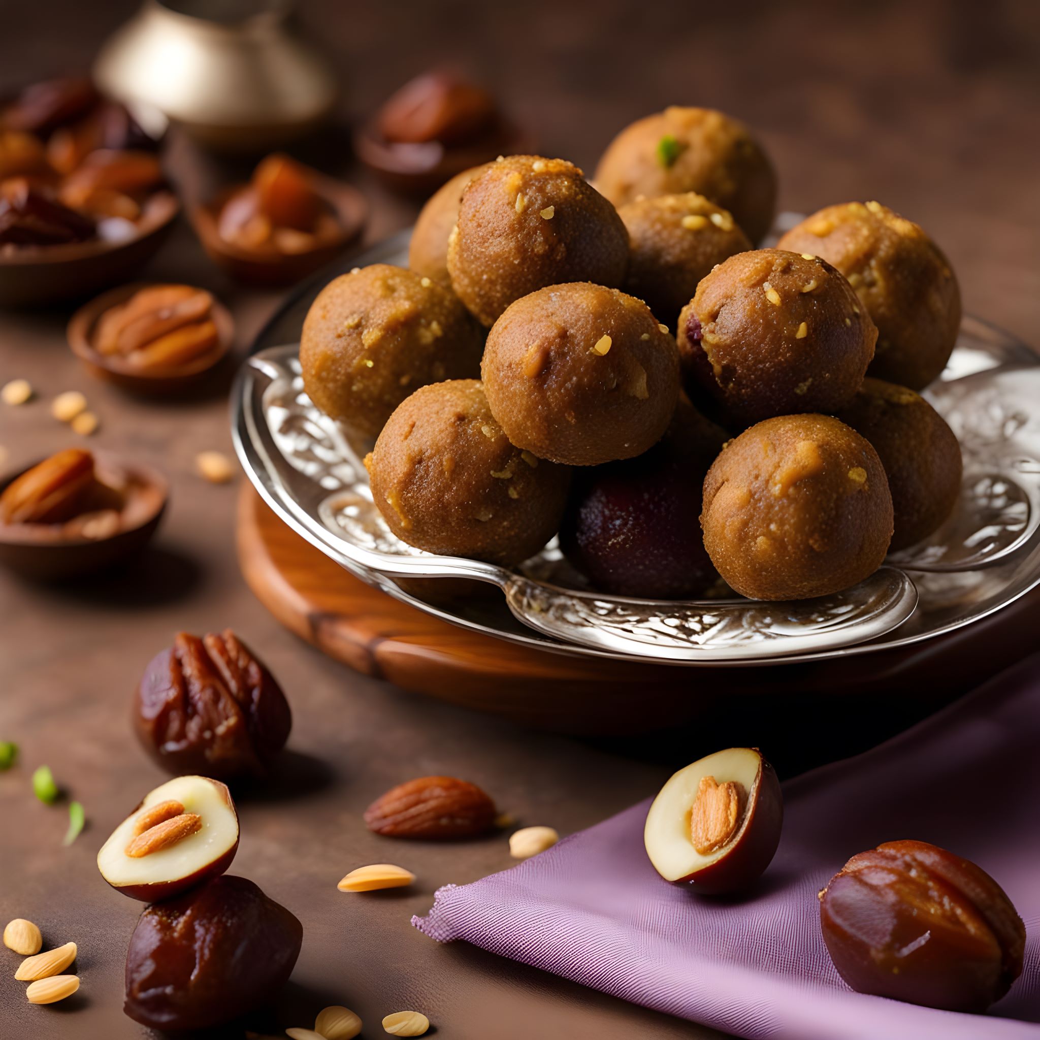 Date and dry fruit Ladoos veg recipes Kitchen