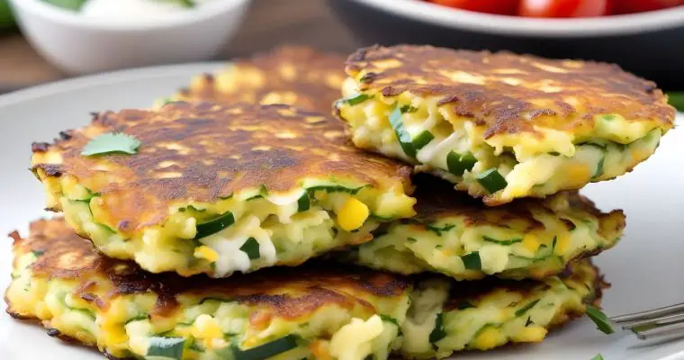 Delicious and Nutrient-Packed: A Guide to Corn and Zucchini Fritters