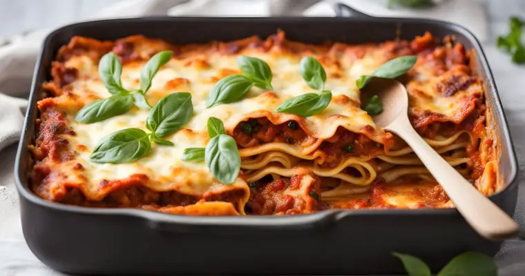 Vegetarian-lasagne
