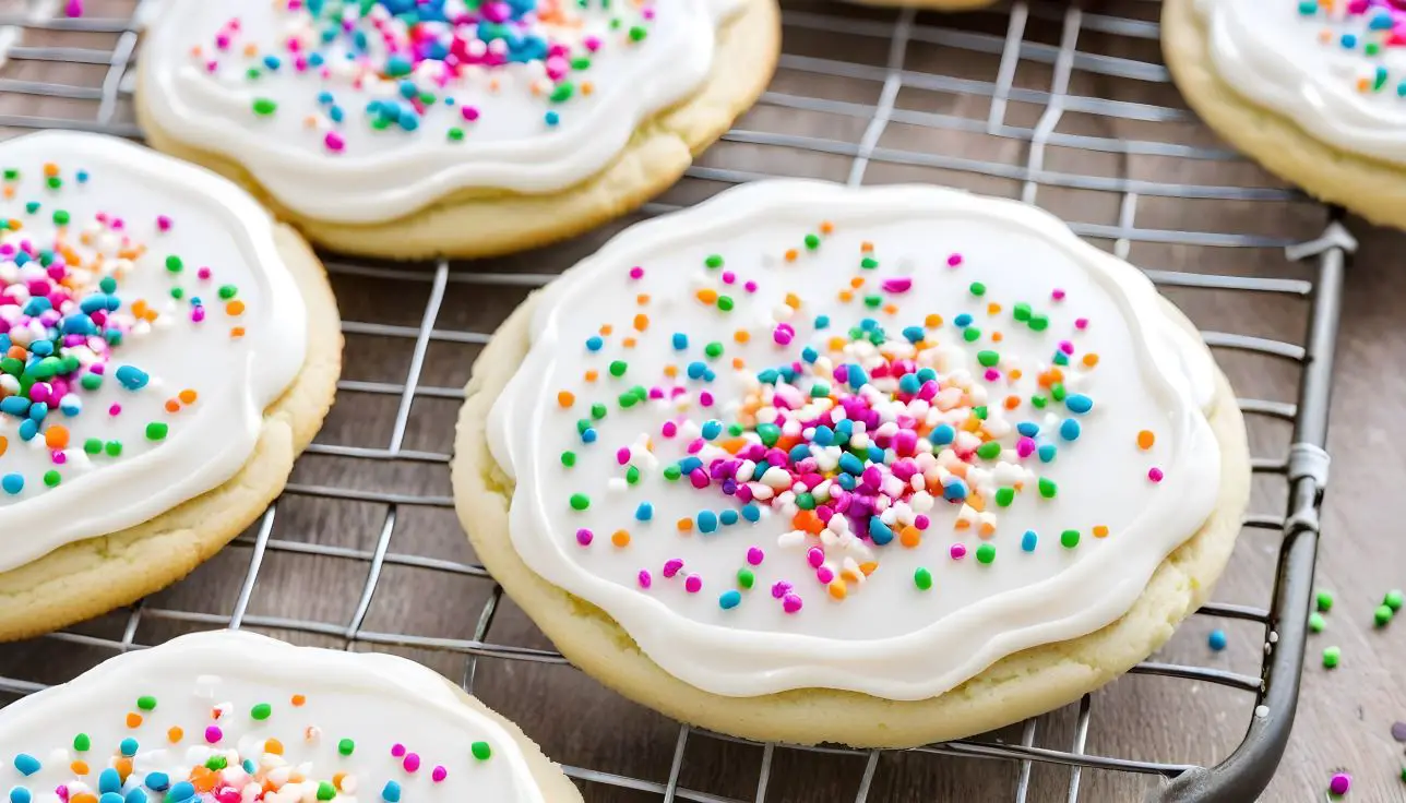 Frosted Sugar Cookies Recipe | veg recipes Kitchen